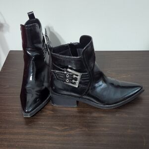 Women's Black Ankle Boots
